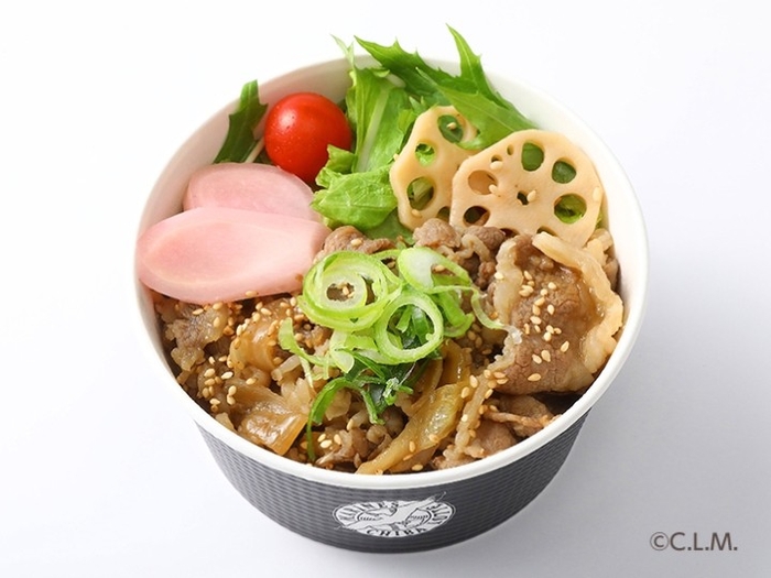 黒毛和牛の極上牛丼 岩下の新生姜のせ