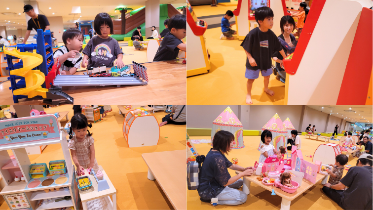 ~子どもの遊び方を優先したゾーン(イメージ)~