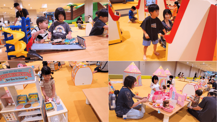 ~子どもの遊び方を優先したゾーン(イメージ)~