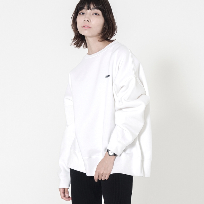 BIG SWEAT LOGO WHITE