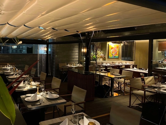 2022年4月オープンの「BALCONE SHIBUYA」、5月1日より 心地いい風を感じながら優雅な食事を楽しむテラス席を開放