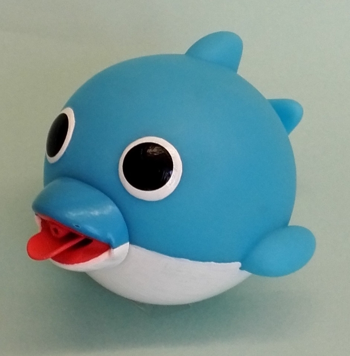 おふろでどうぶつボール イルカ3