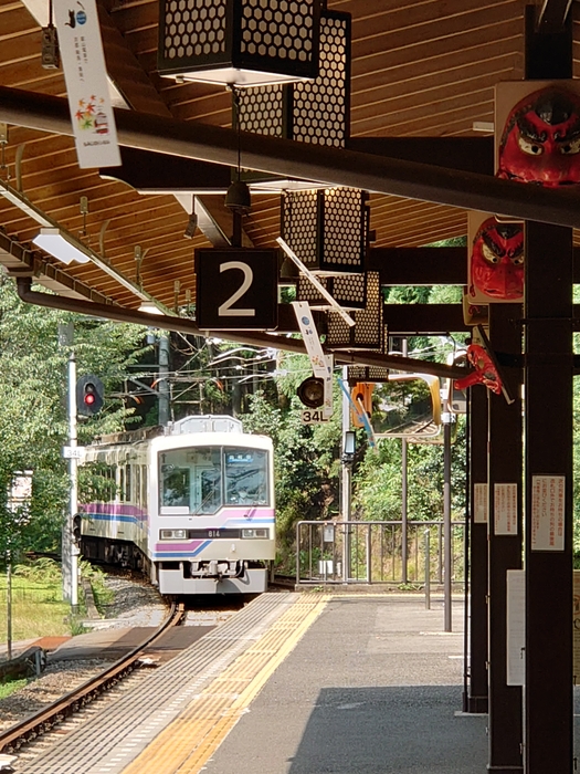 叡山電車 鞍馬駅（ホーム）