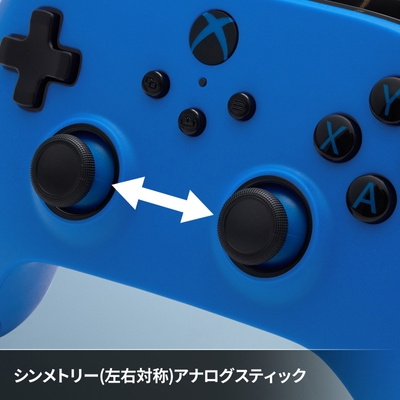シンメトリー(左右対称)アナログスティック