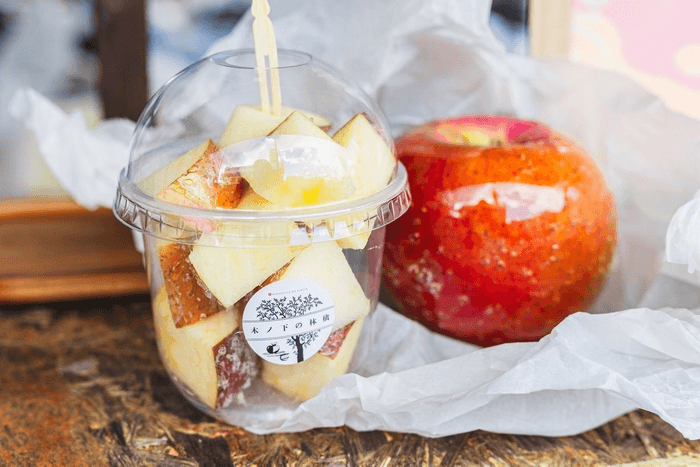 木ノ下の林檎のりんご飴 イメージ1