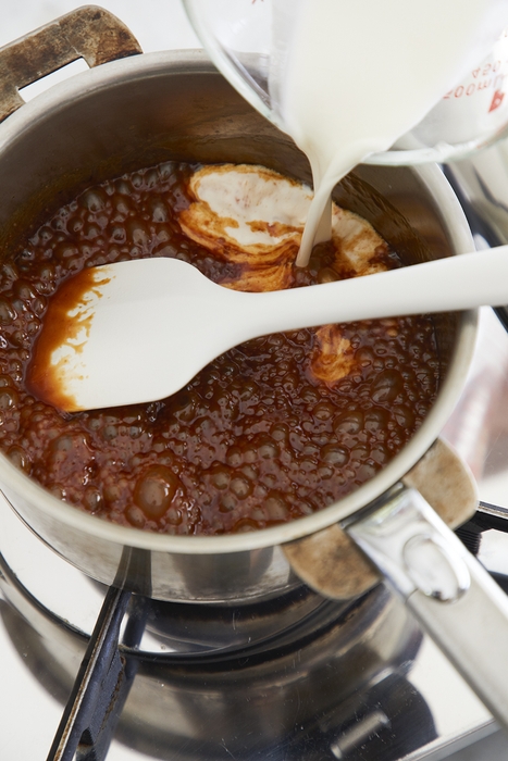 キャラメルクリーム:プロセス