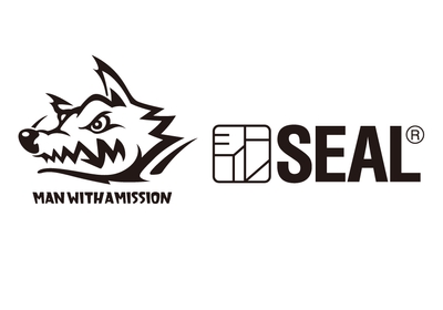 MAN WITH A MISSION×SEAL ロゴ
