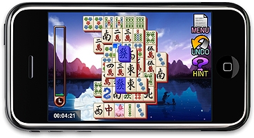 iPhone/iPod touch用ゲーム『パズルゲーム上海』ゲーム画面4