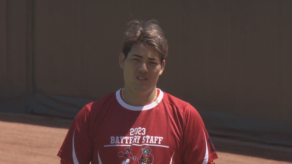 九里亜蓮投手(広島東洋カープ)