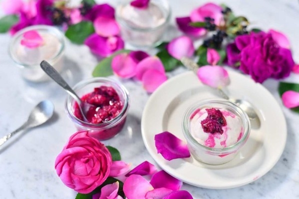 スイーツ10位 FRAGLACE/FRAGLACE バラのアイスクリーム ローズバニラ(100ml 6カップ入り)