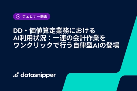〈無料オンデマンド配信中〉DD・価値算定でAI導入後も残る3つの課題をどう越えるか - 誤作動の制御、プロンプト依存、Excel転記の分断を、実務シーンで解説