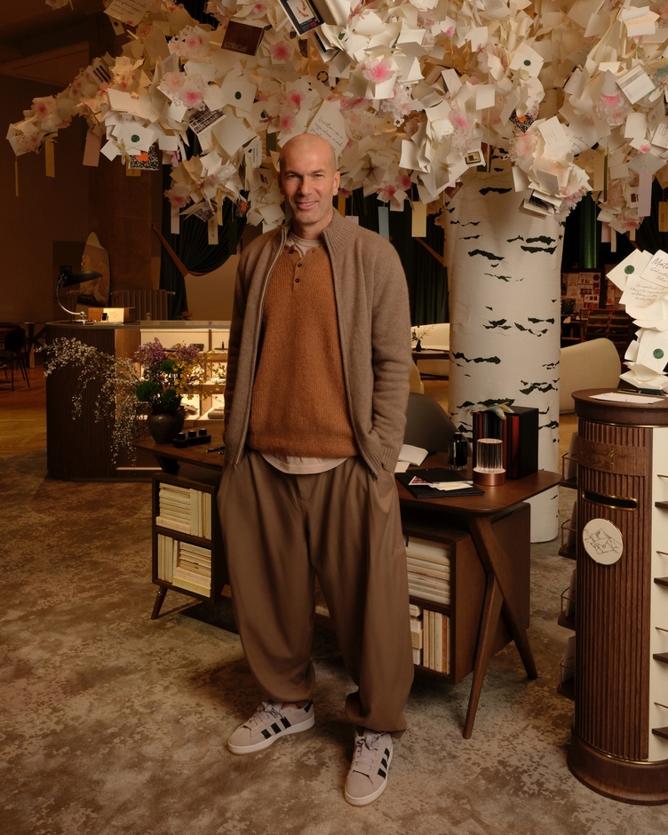 モンブランのブランドアンバサダーを務めるジネディーヌ・ジダン Photo by Pablo Zamora