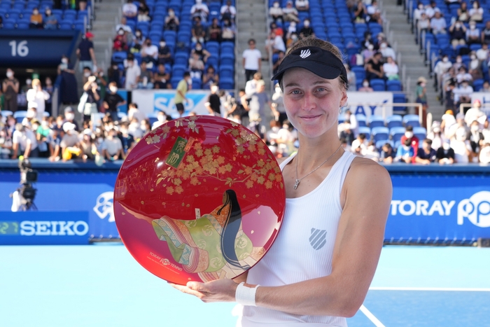 2022年シングルス優勝リュドミラサムソノワ選手