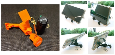 変形する超小型スマホスタンド『Stiny』Makuakeにて好評販売中　お買い得割引にも注目！