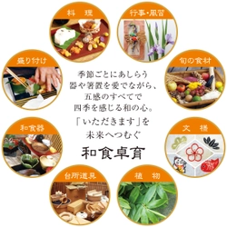 令和3年春限定！オンライン日本和食卓文化マイスター講座　 カスタマイズ受講受付開始　大人向け月1回1年コース