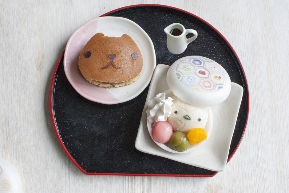 カピバラさんどら焼きの和なごみセット 1,160円