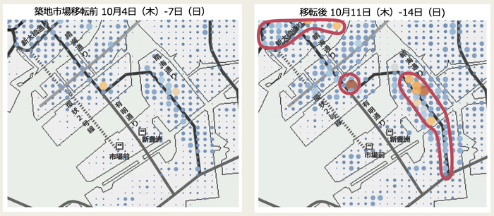 市場移転前後人流分析_築地豊洲周辺分析_BW