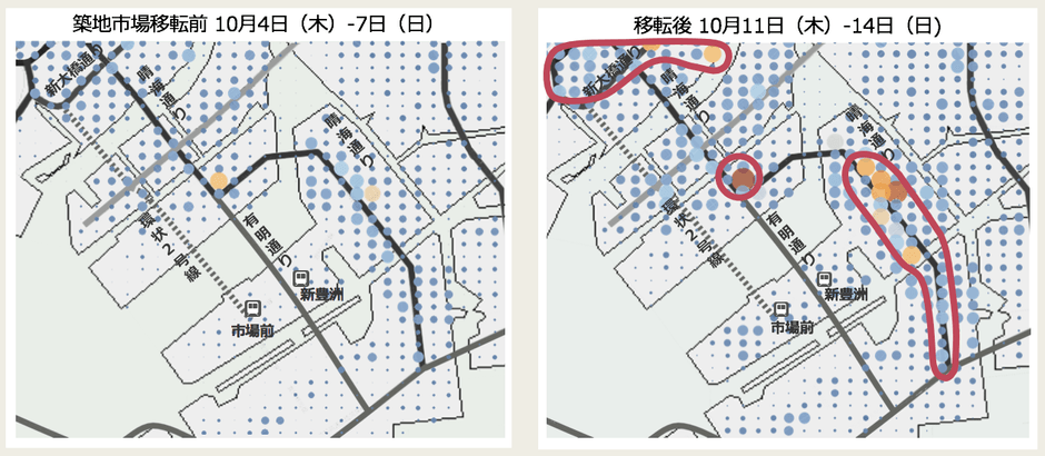 市場移転前後人流分析_築地豊洲周辺分析_BW