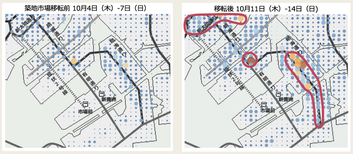 市場移転前後人流分析_築地豊洲周辺分析_BW