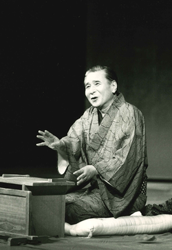▲桂 米朝(文化勲章受章・人間国宝)