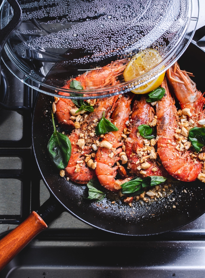 赤海老のエスニック風