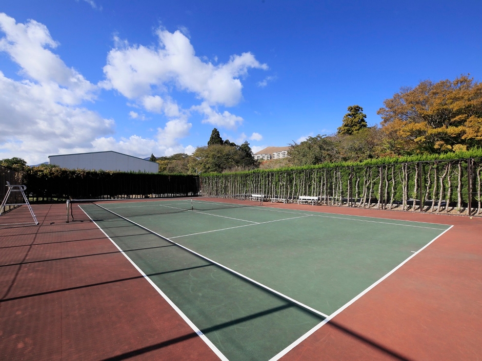 主な館内設備(テニスコート)