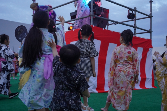 子どもから大人まで盆踊りを楽しんだ※前回開催時