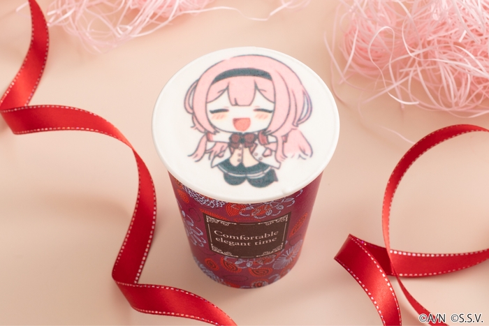 サンゴちゃんラテ