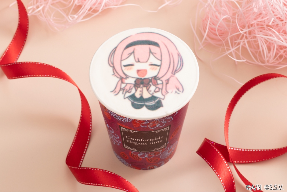 サンゴちゃんラテ