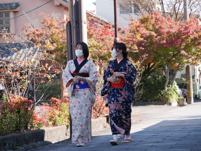 時代衣装でまち歩き