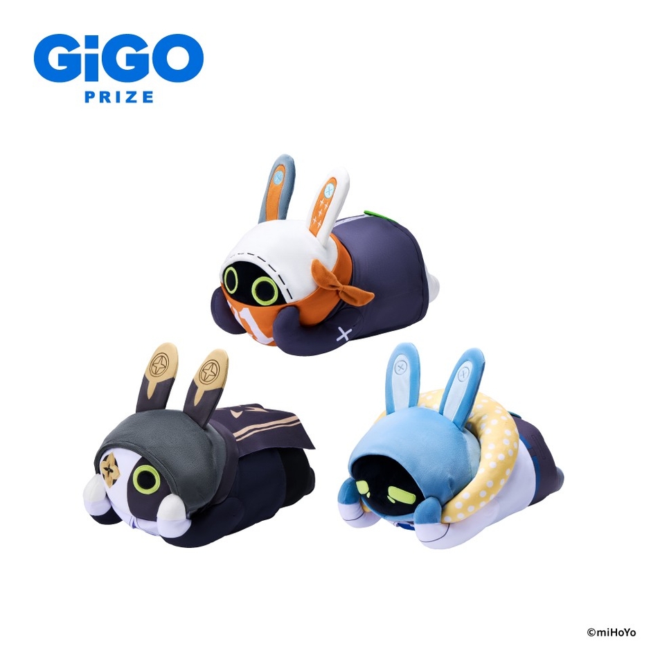 ▲ゼンレスゾーンゼロ　ねそべりボンプ 　ビッグぬいぐるみ(全3種)