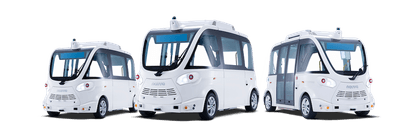 図2.自動運転EVバスイメージ
