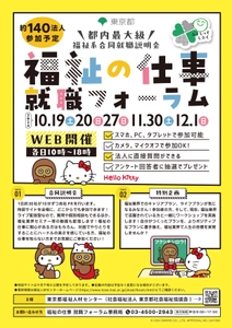 「福祉の仕事 就職フォーラム」を オンラインにて11月・12月に開催