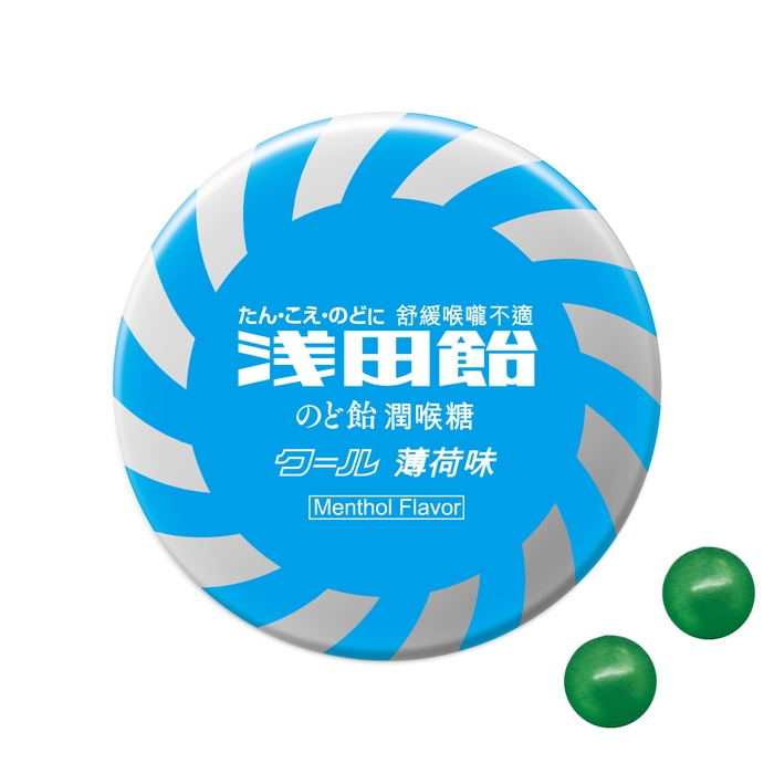 淺田飴潤喉糖 薄荷味(クール)