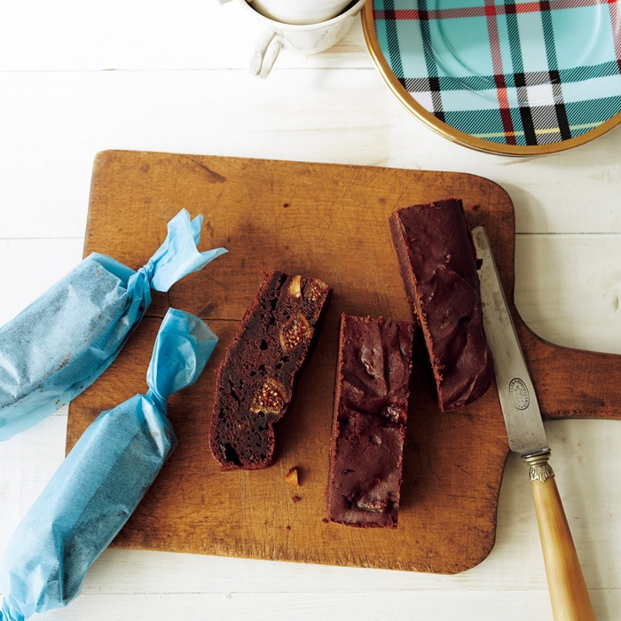 「水きりヨーグルトのブラウニー」