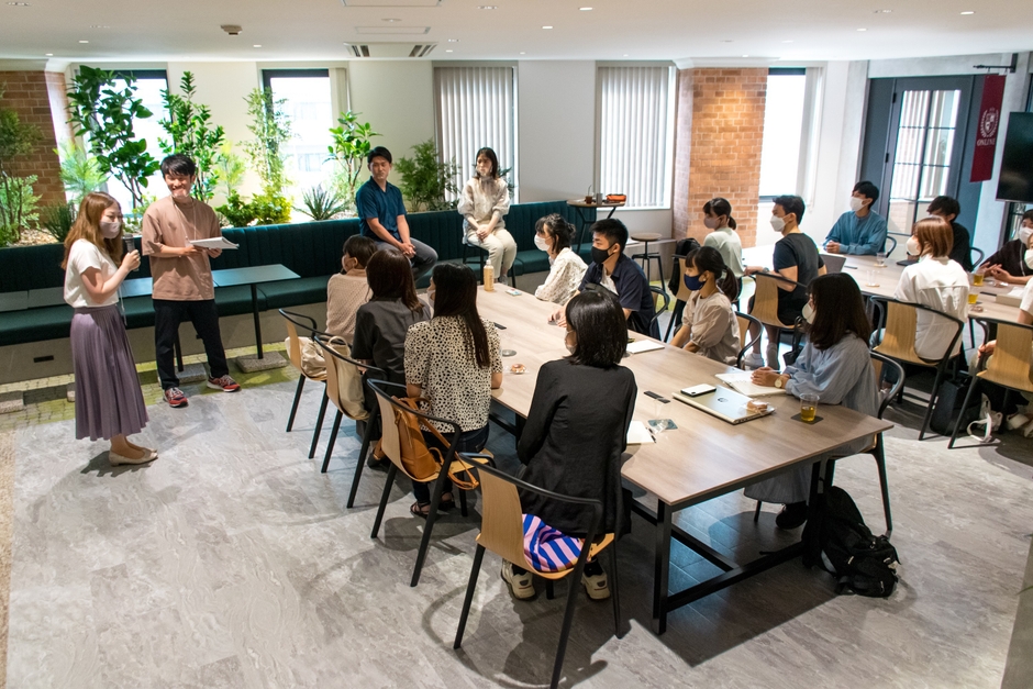 第1回イベント風景 株式会社OnLine社員に聞く「仕事のリアル」