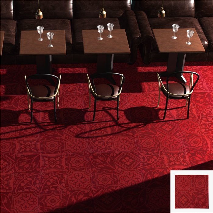 西洋装飾のミックス柄