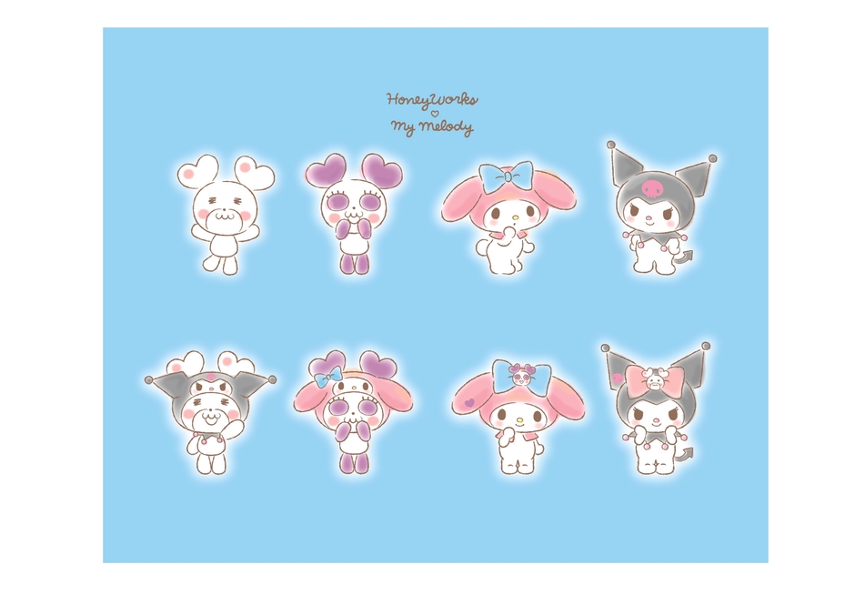 クマパン×マイメロディ、クロミ (2)