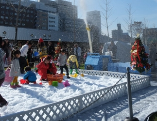 【近鉄不動産】 Ｗｅｌｃｏｍｉｎｇアベノ・天王寺ウィンタープレゼント２０１７ アベノ・天王寺で雪あそびイベントを今年も開催！