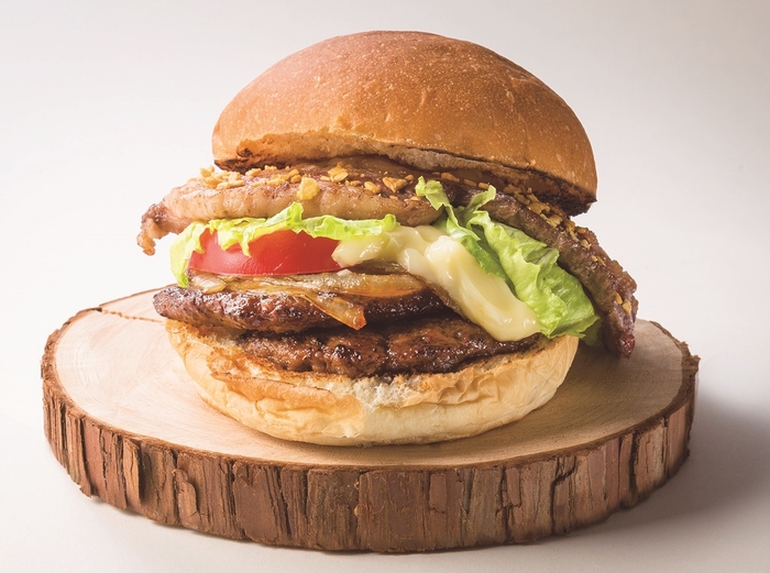 【バーガーショップベルビーチ】近鉄本店限定佐世保ステーキバーガー