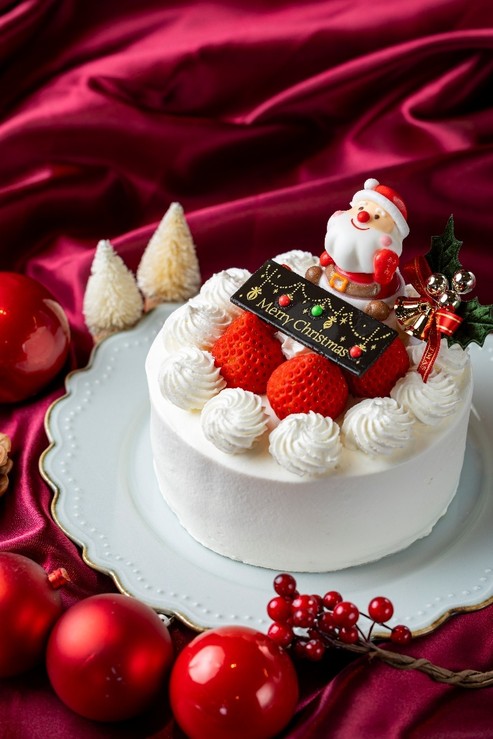 クリスマスボンボンショートケーキ1