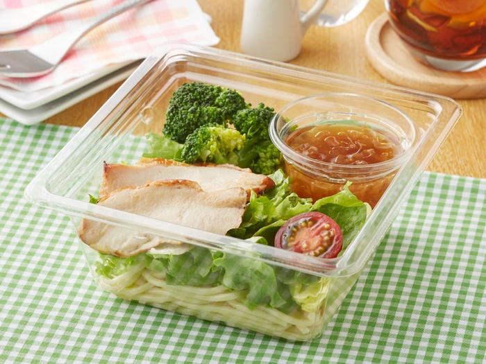 『チキンとブロッコリーのサラダスパ〜ほんのりレモン香る〜』 イメージ画像