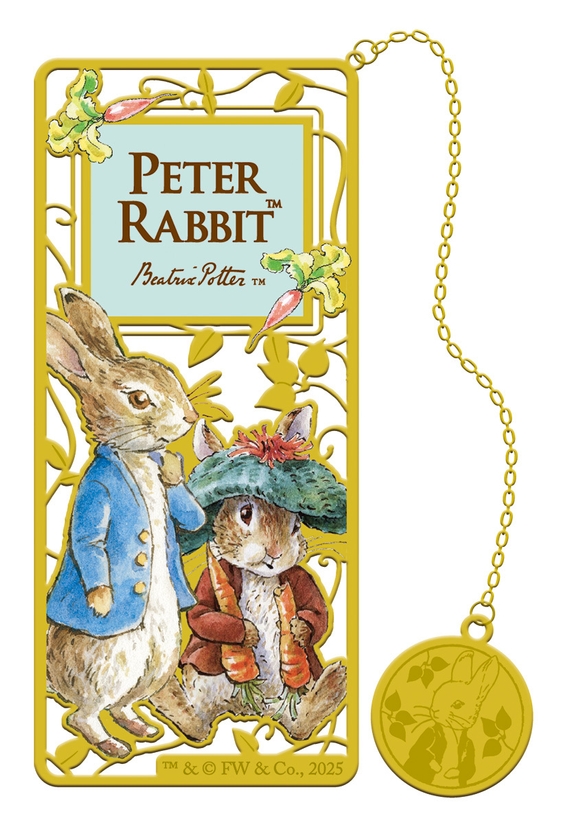 【メタルチャーム付きしおり】