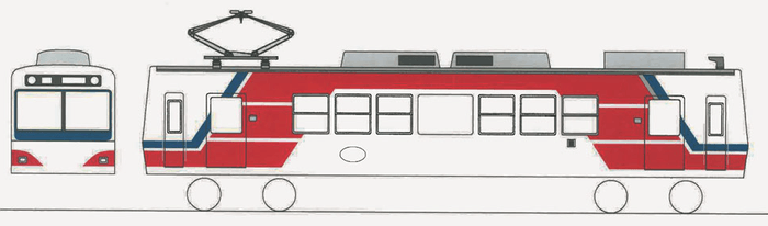 「三陸鉄道カラー」車両イメージ