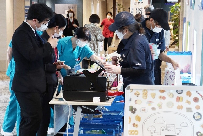 職員利用の様子