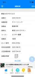 ヘルス×ライフ アプリに コロナウイルスワクチン接種証明機能を新設　 出入国・イベント時の通行手形としての活用を目指す