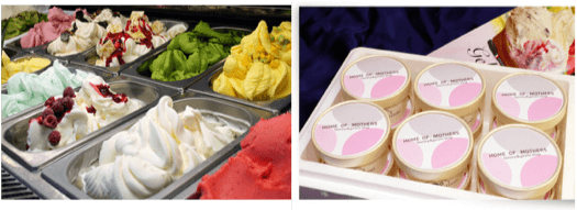 HOME OF MOTHERS　ジェラート