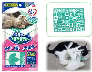 ～トリプル成分で猫ちゃん大満足～　 愛猫用おもちゃ　『ねこモテ』シリーズ　新発売