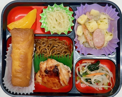 日替わり小学生弁当メニュー例4