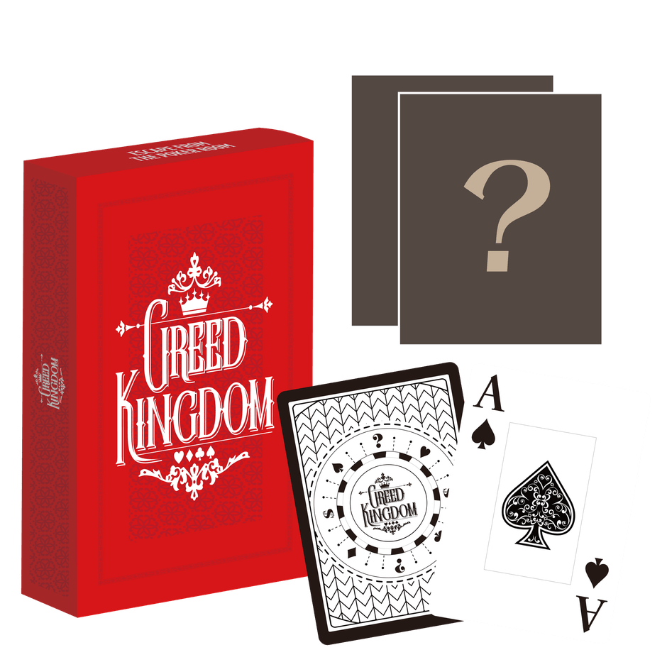 「Greed Kingdom」公式トランプ（謎付き）
